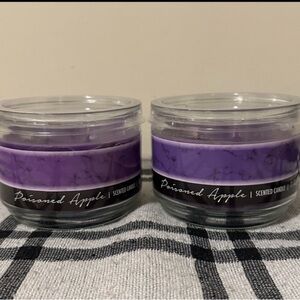 Poisoned Apple 3 Wick Candles by Star Candle~Set of 2